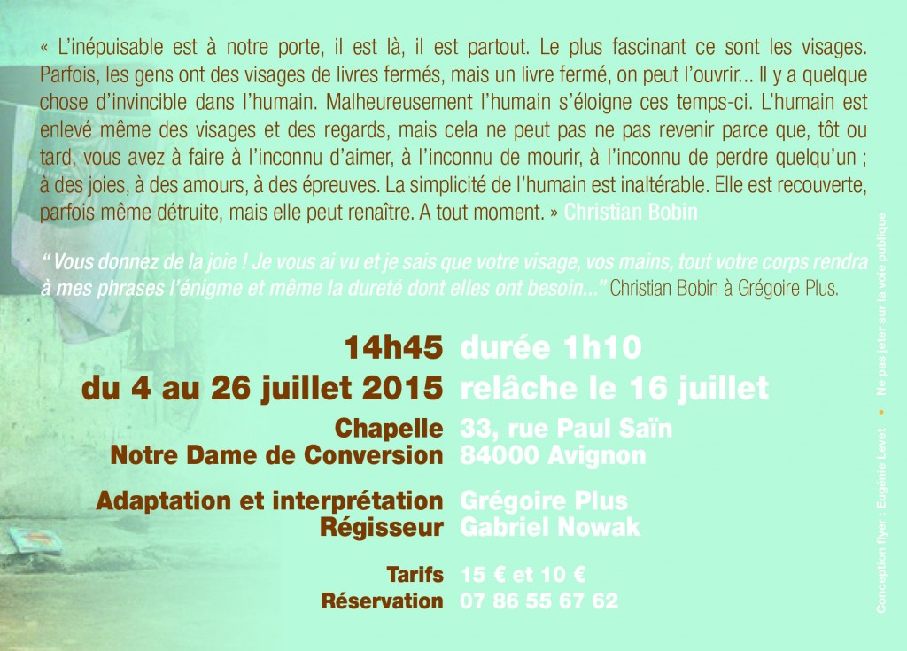 AVIGNON OFF_FLASHAGE_Verso